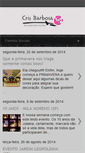 Mobile Screenshot of cris-barbosa.blogspot.com