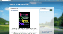 Desktop Screenshot of gratefulthankfulblessed.blogspot.com