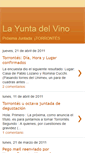 Mobile Screenshot of layuntadelvino.blogspot.com