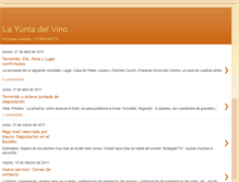 Tablet Screenshot of layuntadelvino.blogspot.com