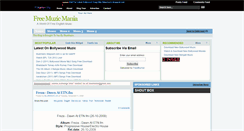 Desktop Screenshot of freemuzicmania.blogspot.com