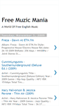 Mobile Screenshot of freemuzicmania.blogspot.com
