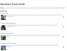 Tablet Screenshot of barcelona-travelguide.blogspot.com