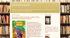 Desktop Screenshot of haciendoespacio-andrea.blogspot.com