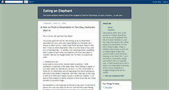Desktop Screenshot of eatelephant.blogspot.com