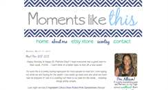 Desktop Screenshot of momentslikethis-allison.blogspot.com