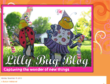 Tablet Screenshot of lillybugblog.blogspot.com