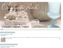 Tablet Screenshot of cinderellapatch.blogspot.com