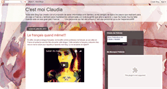 Desktop Screenshot of claudiarennes.blogspot.com