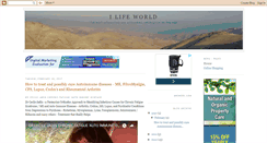 Desktop Screenshot of ilifeworld.blogspot.com