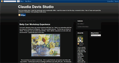 Desktop Screenshot of claudiadavisstudio.blogspot.com