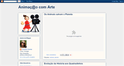 Desktop Screenshot of animacao-com-arte.blogspot.com