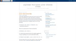 Desktop Screenshot of jqueryplugins.blogspot.com