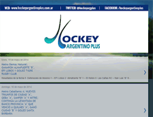 Tablet Screenshot of hockeyargentinoplus.blogspot.com