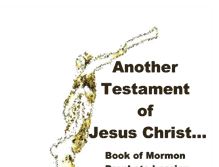 Tablet Screenshot of another-testament-of-jesus-christ.blogspot.com