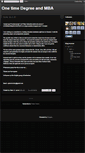 Mobile Screenshot of degreeandmba.blogspot.com