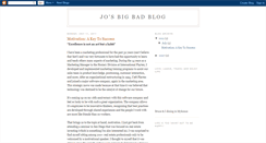 Desktop Screenshot of bloggingbyjo.blogspot.com