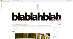 Desktop Screenshot of blahblahblahandrepeat.blogspot.com