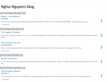 Tablet Screenshot of nghianguyensblog.blogspot.com