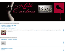 Tablet Screenshot of enotecavolodivino.blogspot.com