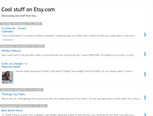 Tablet Screenshot of etsyfeatures.blogspot.com