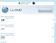 Tablet Screenshot of lloydaircon.blogspot.com