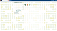 Desktop Screenshot of footballextras111.blogspot.com