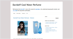 Desktop Screenshot of davidoffcoolwaterperfume.blogspot.com