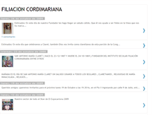 Tablet Screenshot of filiacioncordimariana.blogspot.com