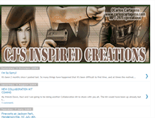 Tablet Screenshot of cj-inspired-creations.blogspot.com