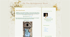 Desktop Screenshot of ontherefrigeratordoor.blogspot.com