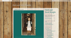 Desktop Screenshot of jackandscottknight.blogspot.com