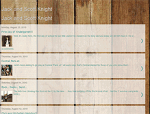 Tablet Screenshot of jackandscottknight.blogspot.com