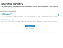 Tablet Screenshot of matematicasparatodos.blogspot.com