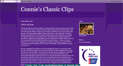 Desktop Screenshot of conniesclassicclips.blogspot.com