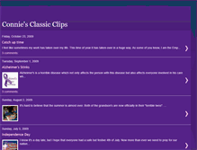 Tablet Screenshot of conniesclassicclips.blogspot.com