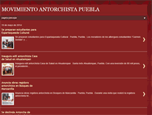 Tablet Screenshot of antorcha-campesina-pue.blogspot.com