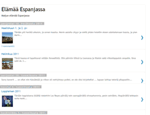 Tablet Screenshot of espanjan-maiju.blogspot.com