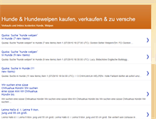 Tablet Screenshot of hunde-hundewelpen.blogspot.com