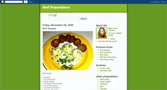 Desktop Screenshot of kitchenjournalbeefpreparation.blogspot.com