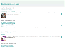 Tablet Screenshot of denismoraesmoda.blogspot.com