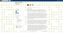 Desktop Screenshot of participatie2010.blogspot.com