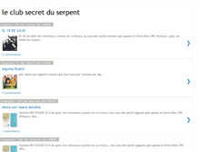 Tablet Screenshot of leclubsecretduserpent.blogspot.com