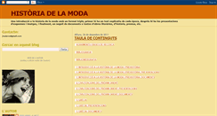 Desktop Screenshot of historia-de-la-moda.blogspot.com