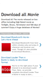 Mobile Screenshot of moviedownload2009.blogspot.com