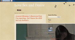 Desktop Screenshot of lovesexanddesire.blogspot.com