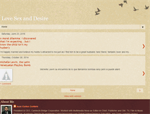 Tablet Screenshot of lovesexanddesire.blogspot.com
