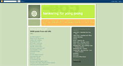 Desktop Screenshot of liezle-hankeringforyongjoong.blogspot.com