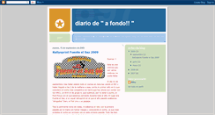 Desktop Screenshot of diariodeafondo.blogspot.com