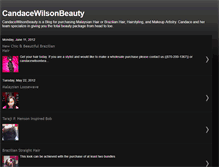 Tablet Screenshot of candacewilsonbeauty.blogspot.com